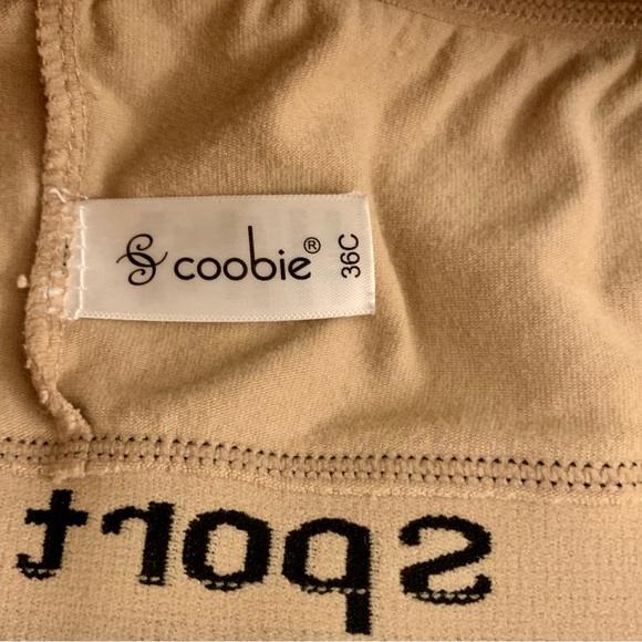 🤑3/$15🤑 Coobie Wire Free Racerback Sports Bra Size 36C (fits like 34C) - Picture 3 of 6